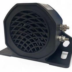 Universal Back Up Reverse Alarm 110DB 12V-24V Truck Van Equipment Loud Black