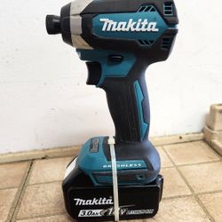 Makita Impact Driver With Battery Used