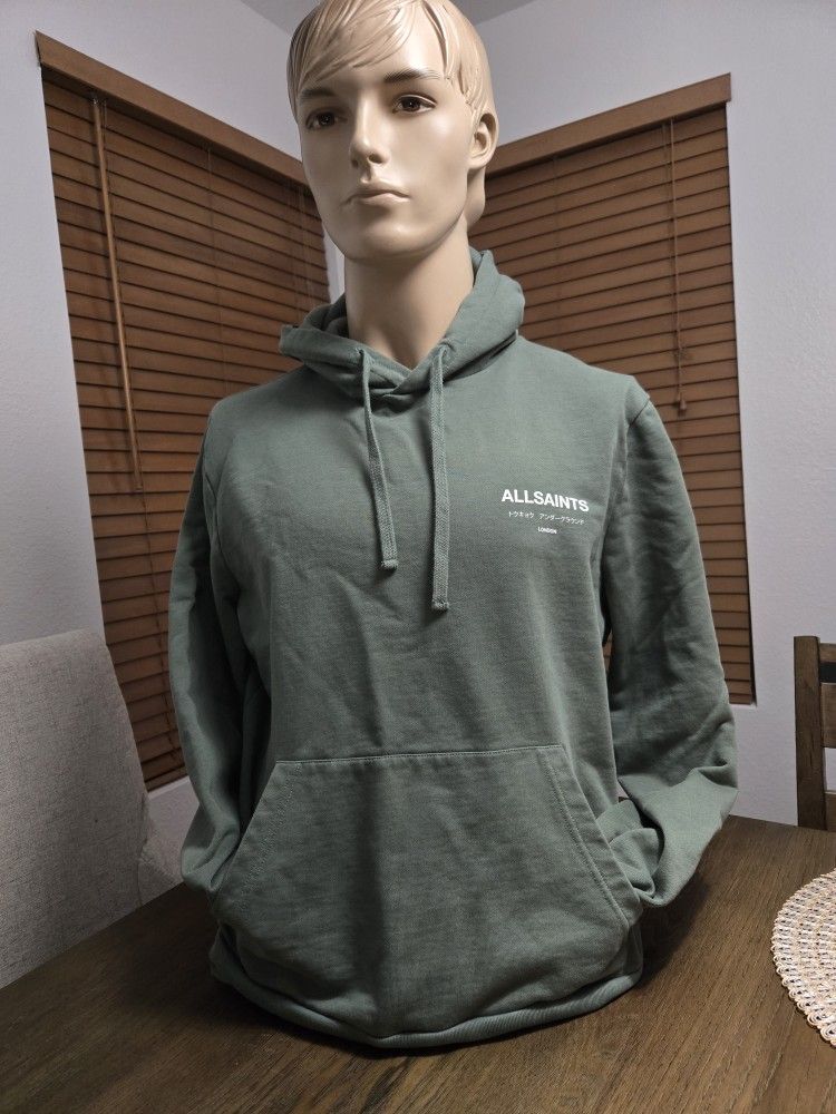 All Saints Underground Hoodie/ Green/ Farfetch Suze M