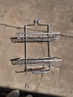 New shower caddy