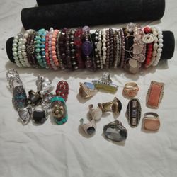 Bracelets and Rings $45 dlls. Firm. 