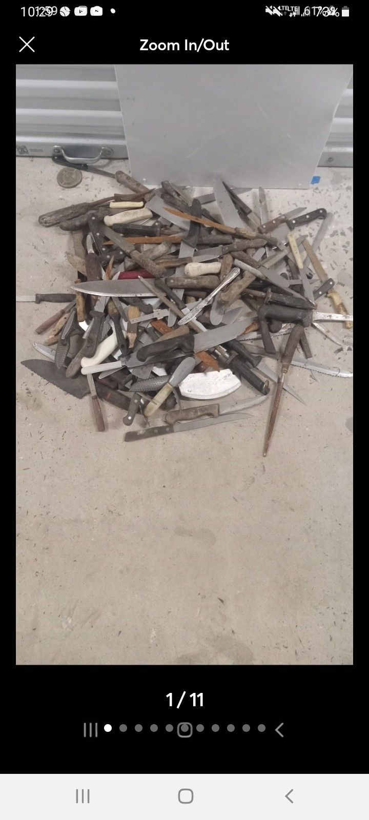 Vintage Kitchen Knife Lot 100 Plus Pieces