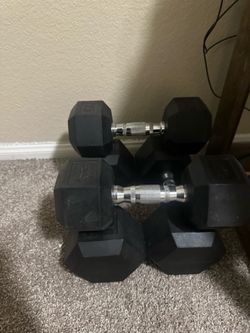 Dumbbells 25 and 45lbs