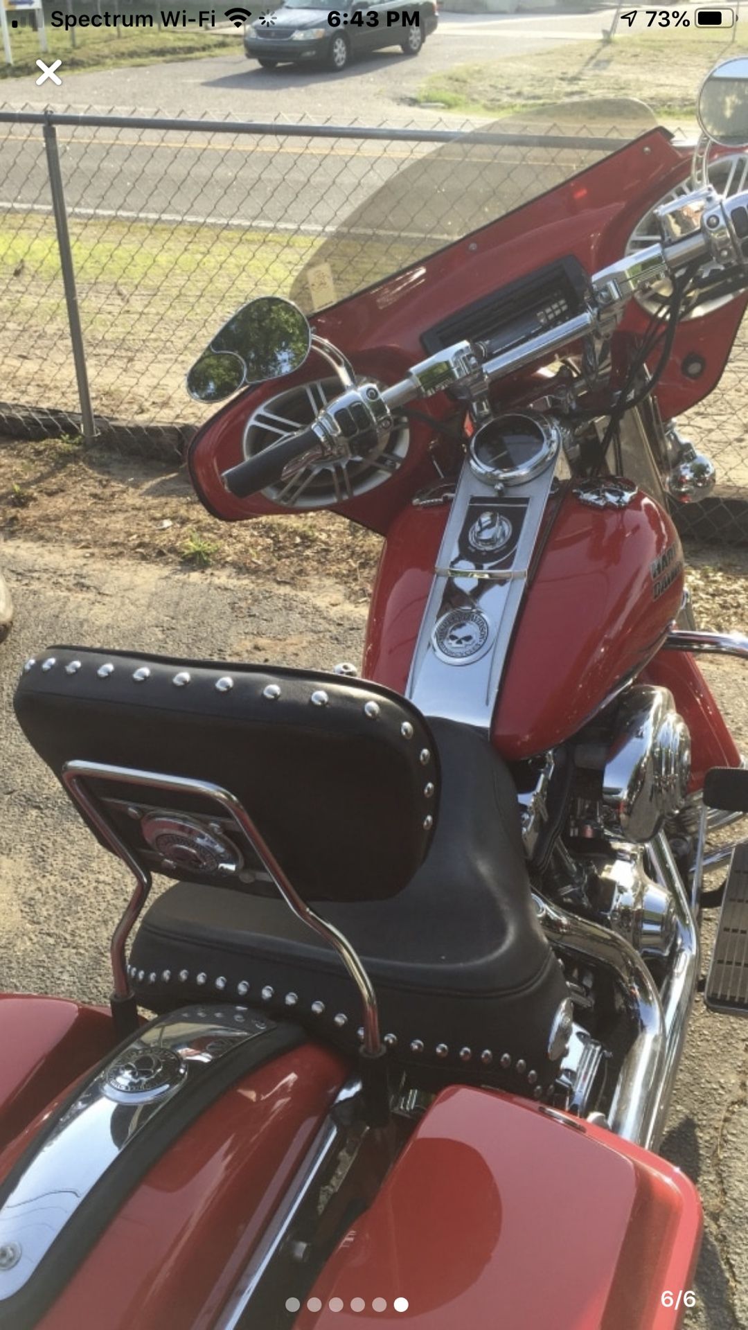 2005 Harley-Davidson Heritage Softail motorcycle.