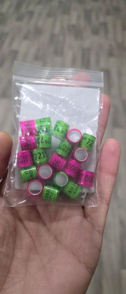 20 pcs pigeon feet rings / Pigeons / Pigeon / Birds