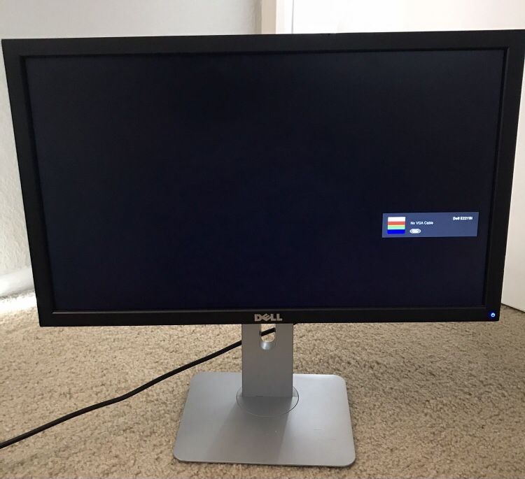 Dell 22 inch LCD Monitor With Adjustable Stand