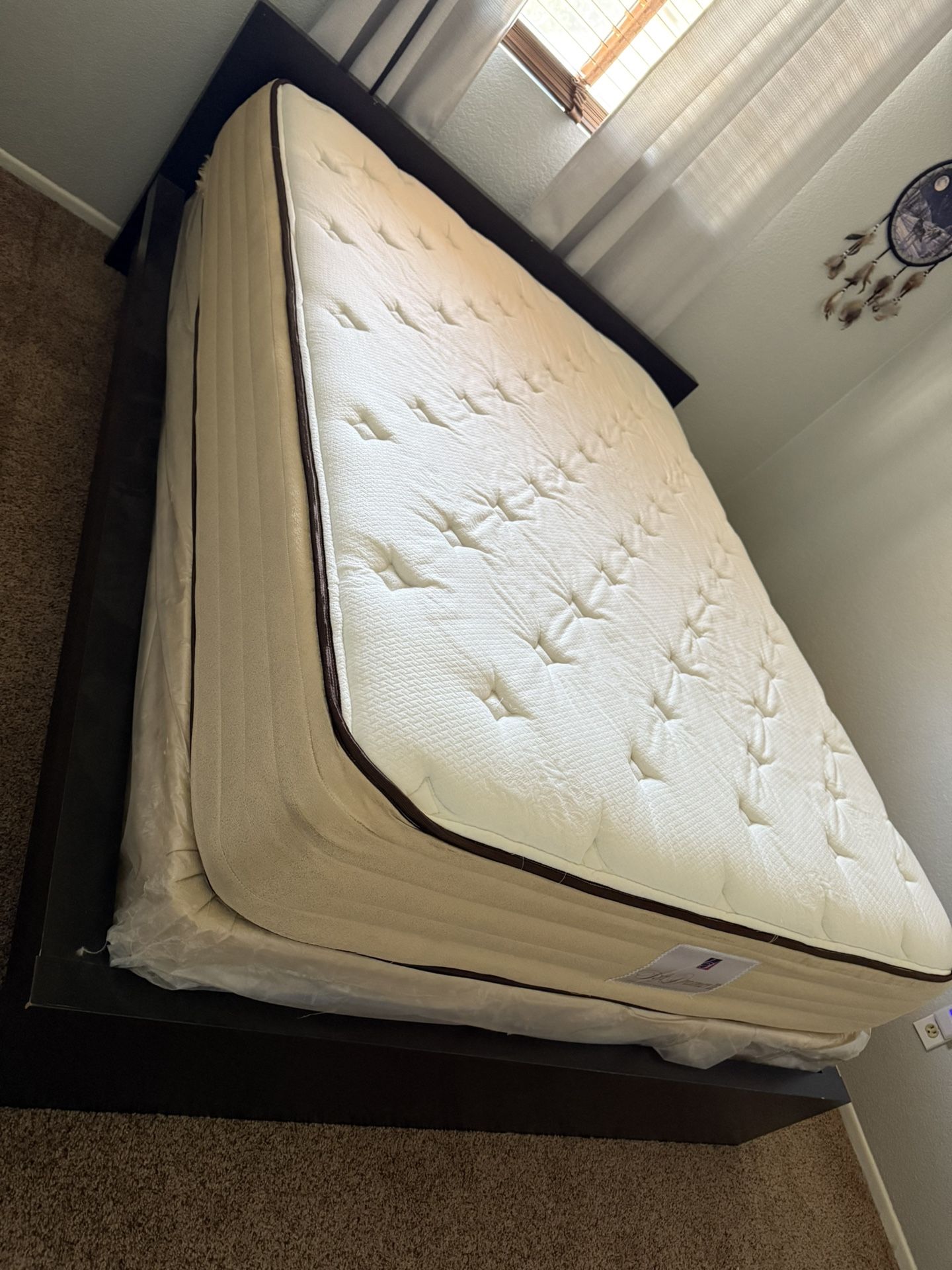 Bed Frame with Mattress 