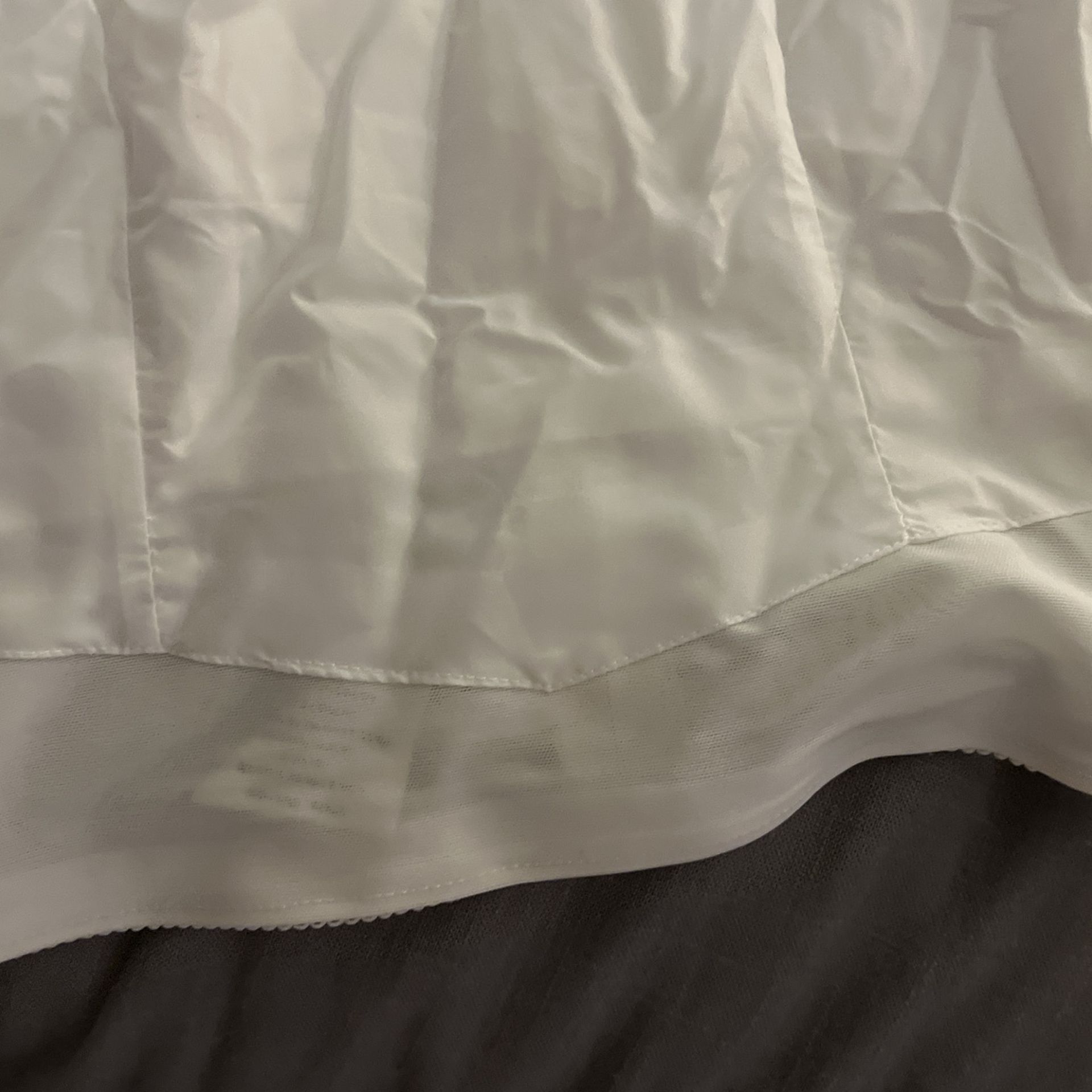 Long White Mermaid Under Skirt