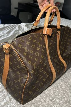 LV vintage keepall duffel bag