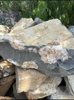Natural Raw Stone with Mineral Inclusions