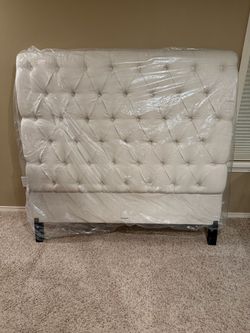 Pier 1 Queen Upholstered Headboard