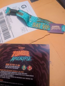 Zombie apocalypse vip and GA