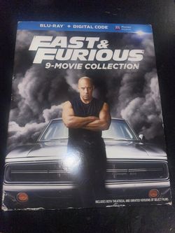 Fast And The Furious 9 Movie Complete Set