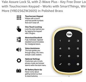 Wink And More Yrd256zw2605 Key Free Door Lock With