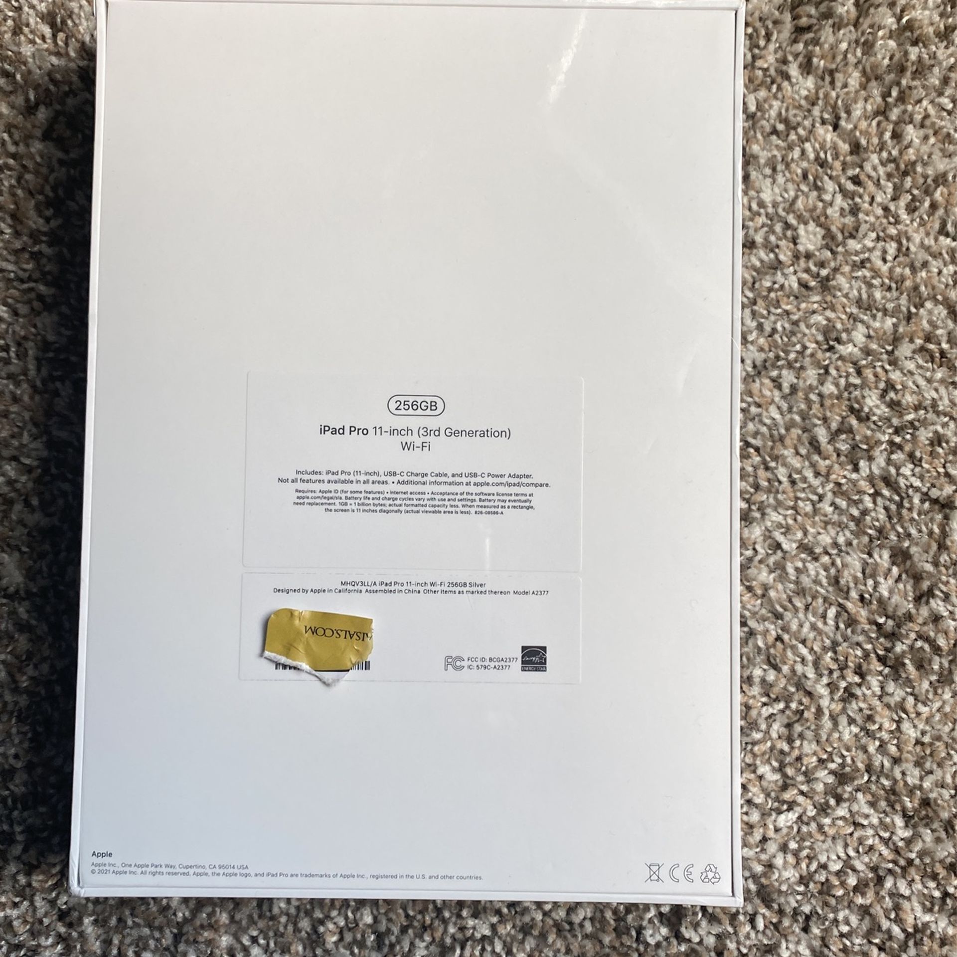 Apple Ipad 11-inch (3rd Generation) Silver