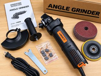 Limon 1200W Angle Grinder corded with Accessories