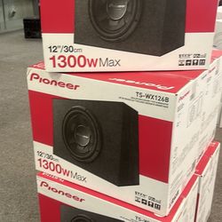PIONEER 12˝ Pre-Loaded Compact Subwoofer System (TSWX126B)