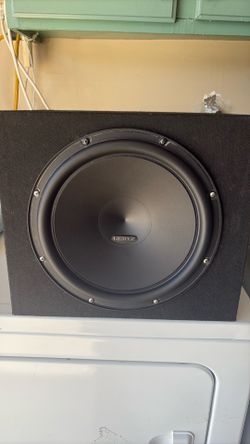 12” Hertz CS300 woofer and box