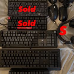 Gaming Pc Peripherals (Need Gone Quickly Leaving For College)