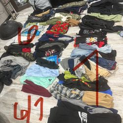 Boys Size 6, 6/7 & 7 On 3 Separate Rows (entire Box $100)