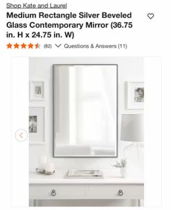 Wall mirror