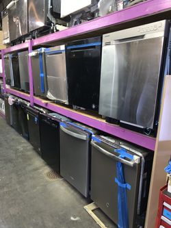 New scratch and dent variety of dishwashers starting from $250 and up❗️