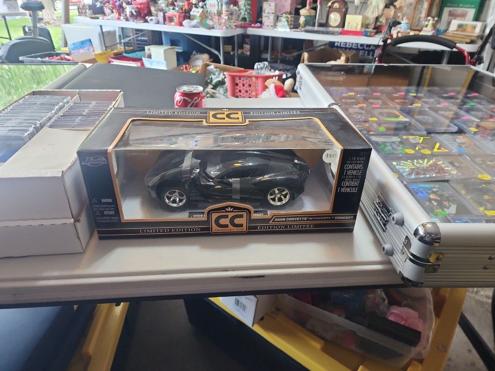 Limited Edition 2008 Corvette Stingray Concept 1:18 Scale Die Cast Metal