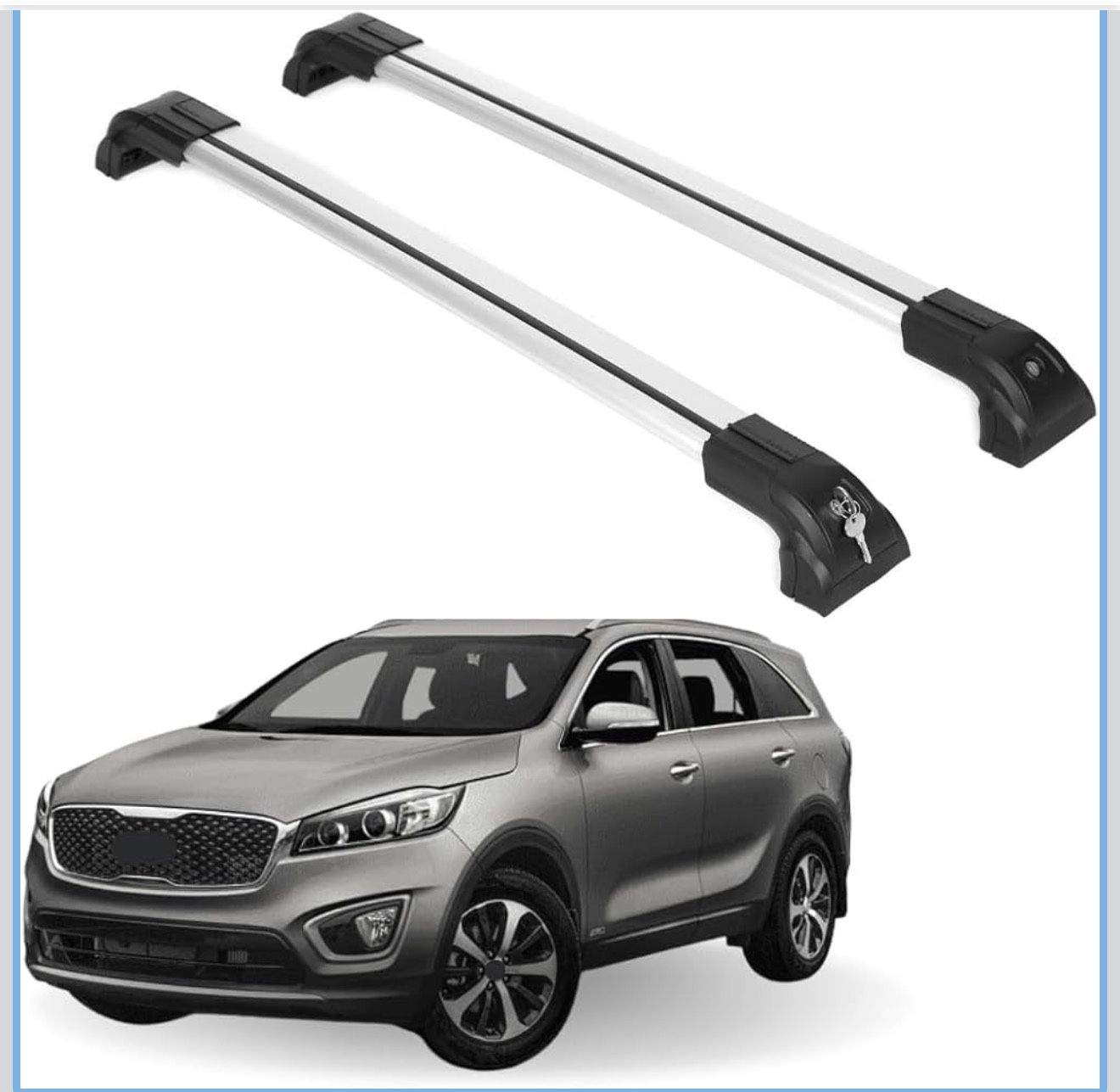 Kia Sorento Roof Rack Cross Bars
