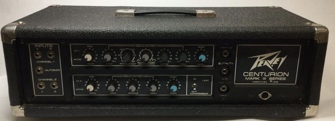 Peavey Centurion Mark III Series 260c 130-watt Bass Head