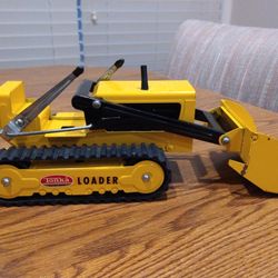 Vintage 1965 Tonka 10.5" Front Loader Bulldozer #352