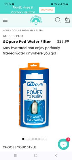 Gopure Water Filtration Brand NEW