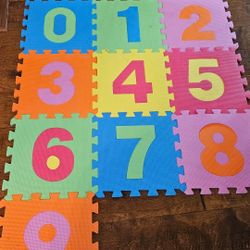 Like New Numbers Foam Matt