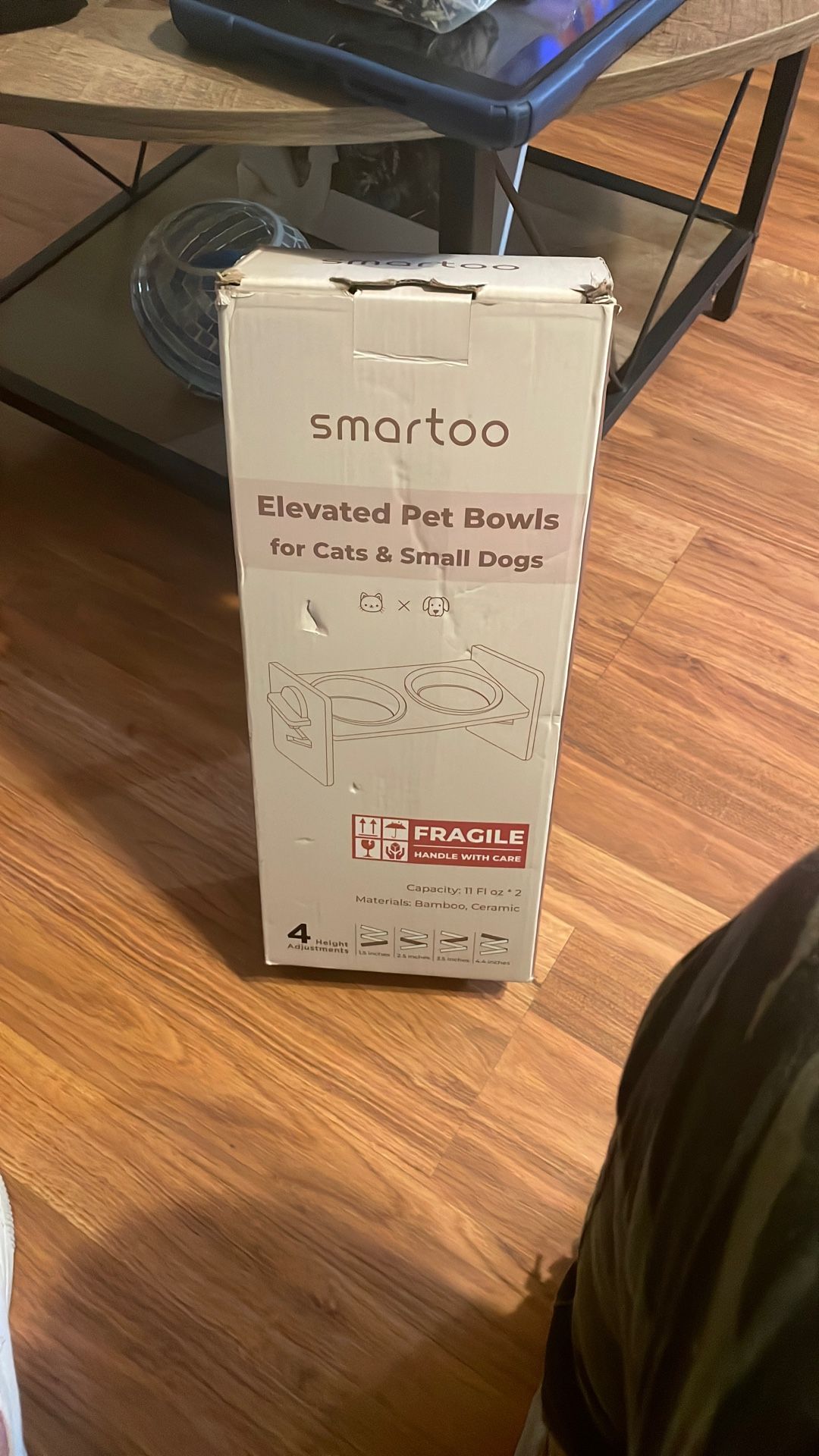 Elevated Pet Bowls For Cats And Small Dog