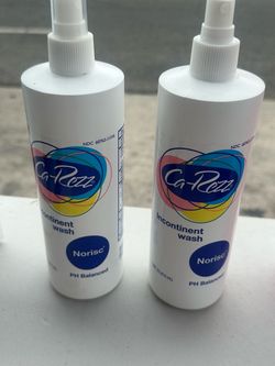 ca-rezz incontinent wash $5 ea.