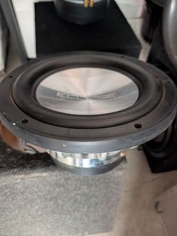 Eclipse 10" Subwoofer, great condition, like new