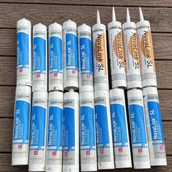  18 Tubes NovaLink SL Concrete Masonry  Self Leveling Sealant Brick Block