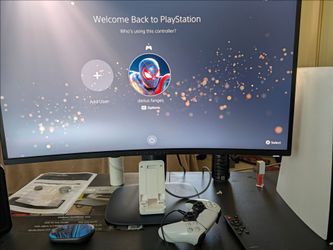 Alienware Curved Electronics bundle PS5, MacBook Neo, Alienware 32 inch gaming mon— Coachella Valley Drop off/ pickup