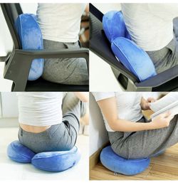Dual Comfort Cushion Lift Hips Up Seat Cushion, Beautiful Buttocks Cushion  Orthopedic Posture Correction Cushion for Relief Sciatica Tailbone Hip Pain