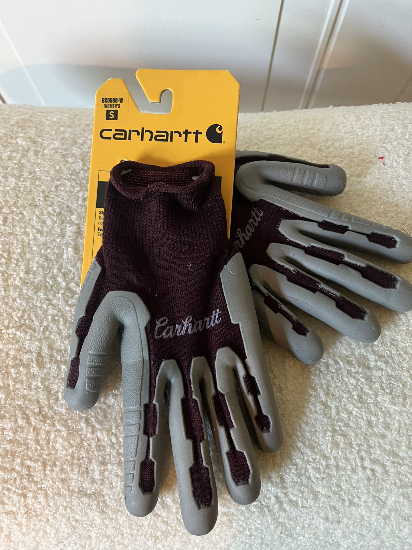Carhartt Women's C-Grip Pro Palm Gloves - Dusty Plum - Small