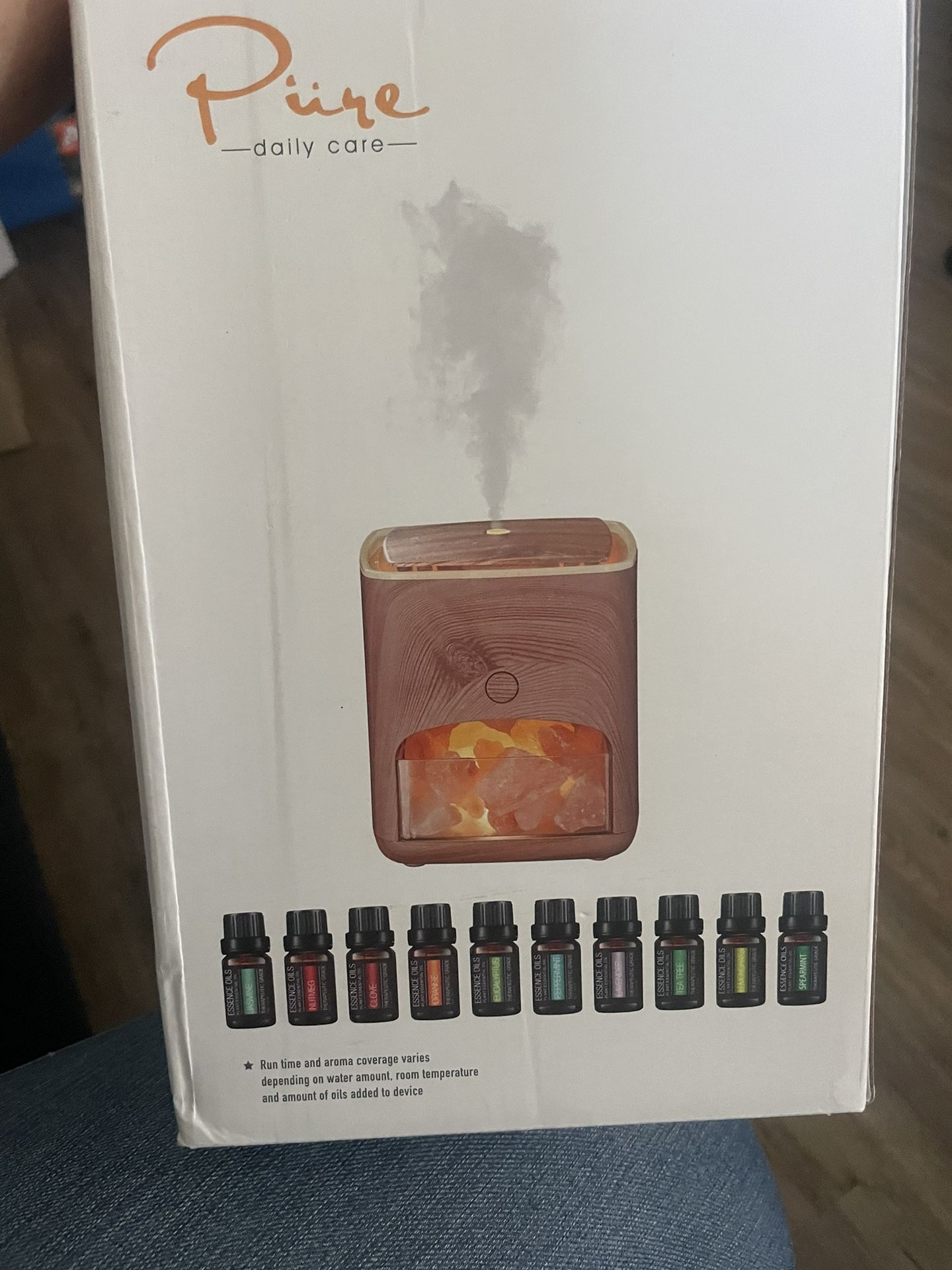 Diffuser With Essential Oils, Salt Rocks