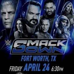 WWE DICKIES ARENA APRIL 24