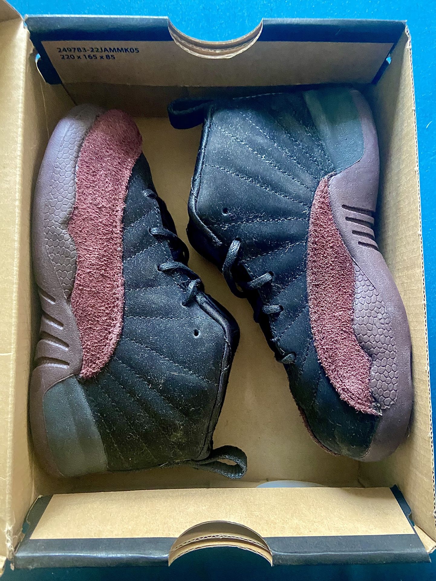 A Ma Maniére x Air Jordan 12 Retro SP TD 'Black'