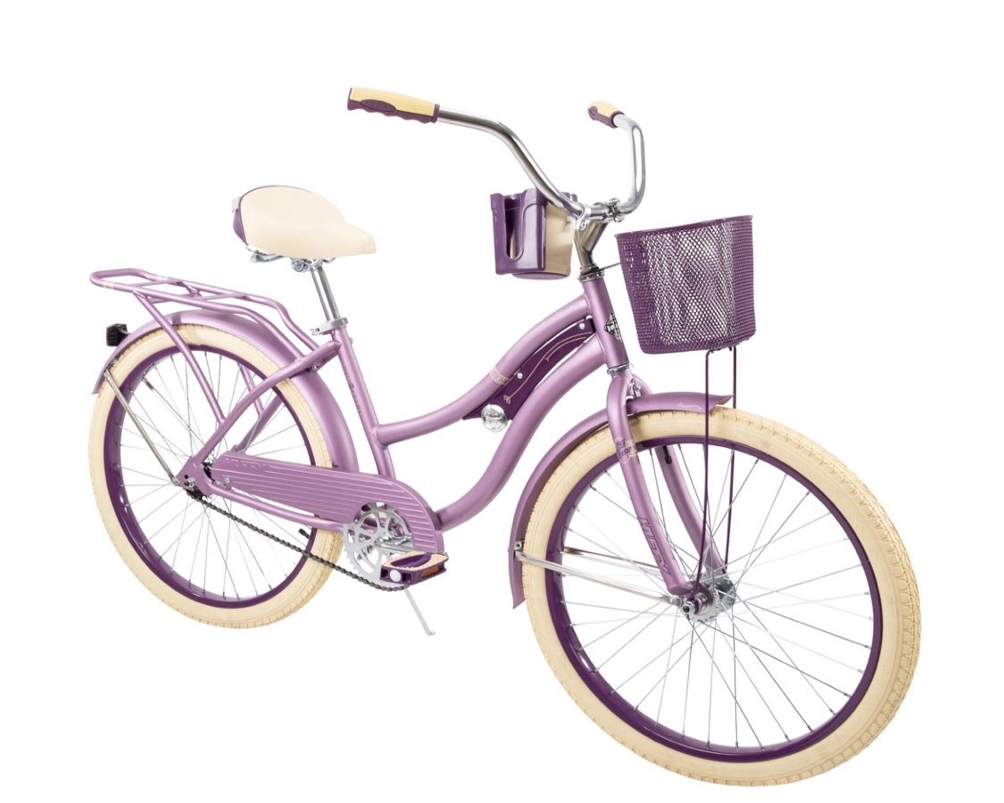 Huffy 24" Nel Lusso Cruiser Bike, Purple