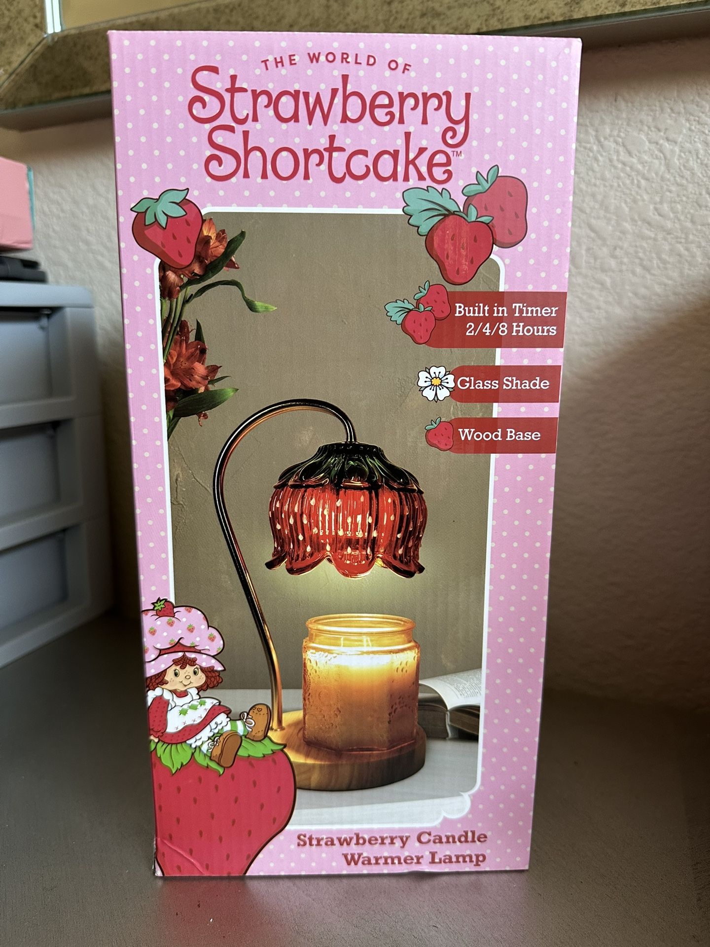 Strawberry Shortcake Candle Warmer Lamp
