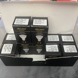 10 Pack - LED Light Bulb, 60W Halogen Bulbs
