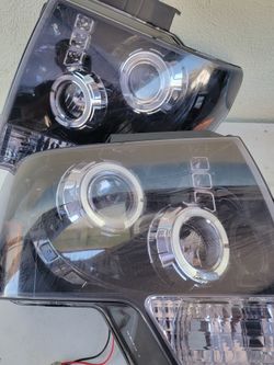 09-14 Ford F150 LED Headlights Luces Micas Calaveras Faros Faroles