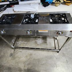 Quemador Triple- Outdoor Burner 