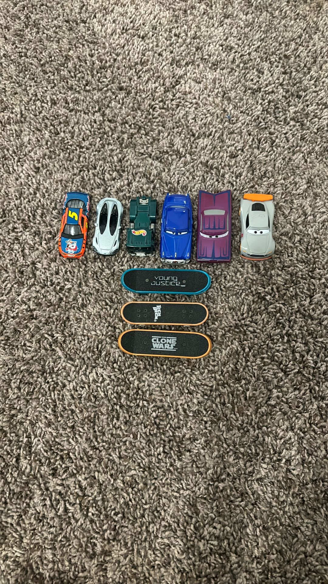 Cars and skateboards