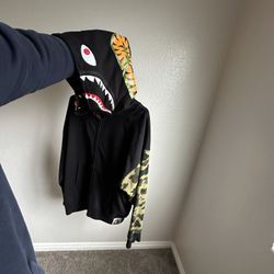 Bape Giant Shark Full Zip Hoodie