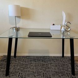 Free Glass Office Desk